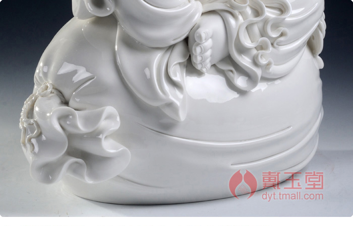 Yutang dai blessed gift ceramics handicraft furnishing articles/passed on home decoration smiling Buddha D22-01