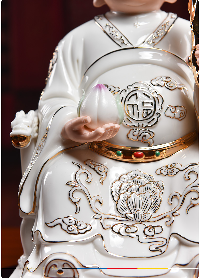 Yutang dai high - grade porcelain ceramic black mother idols to worship our fairy black woman that occupy the home D08-14