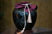 Buy one get four 5kg black glazed white side altar red and yellow white wine Yixing purple sand ceramic wine bottle wine altar customized