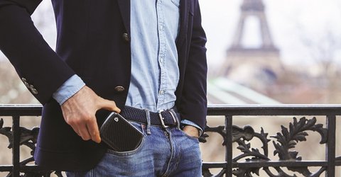 Pháp thư mục Châu Âu OGON V2 sợi carbon chống thấm hộp thẻ ví gói gói chống thấm nước Pocket-Rimowa - Ví / chủ thẻ mẫu ví da nam