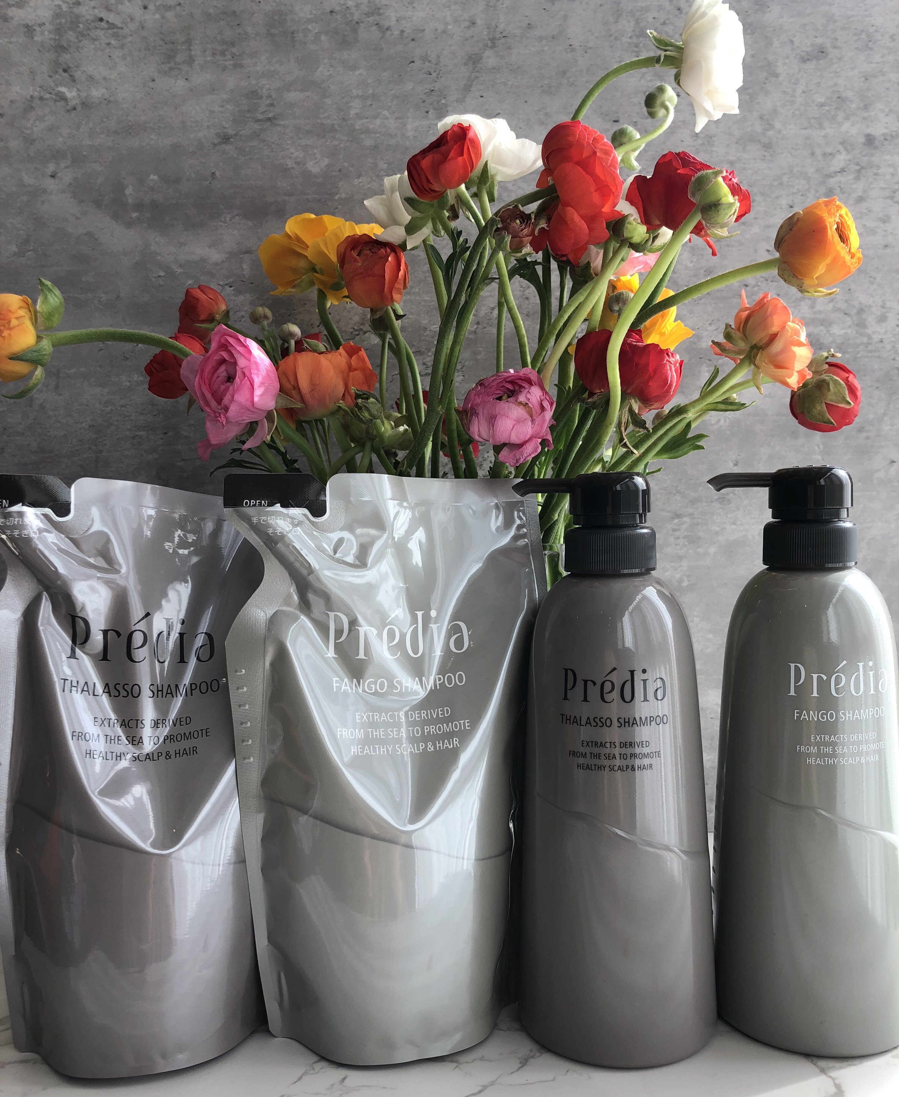 Japan Predia natural mineral sea mud refreshing moisture and soft deep cleaning shampoo 600ml high wire