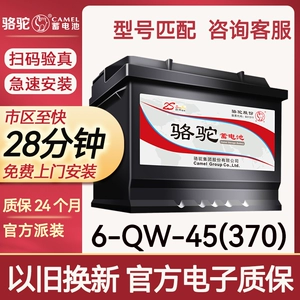 骆驼 Аккумулятор, электромобиль, 12v, 45AH, хлеб, 6-QW-45AH