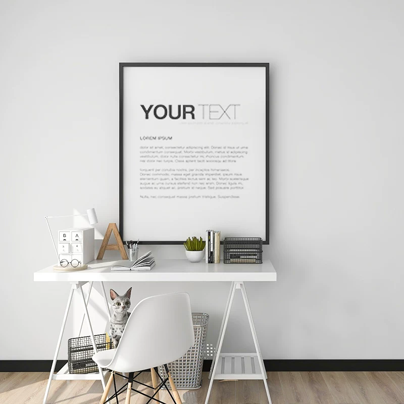Self-adhesive waterproof wallpapers, erasable sticker on wall