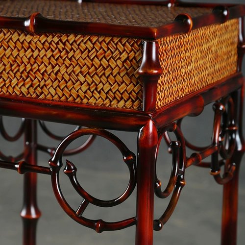 竹柒阁 Мебель Qiongzhu, новый китайский стиль, стеллаж для цветов в стиле Мин, стеллаж для хранения цветов, балкон, гостиная, напольная стойка для цветочных горшков