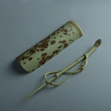 Китайский стиль Baoqing Tea Tea Tea -Piece Siece of Siangfei Bamboo Plum Bamboo Сэндвичи с чаем и чайный набор бамбукового текстового чая набор шесть джентльменов