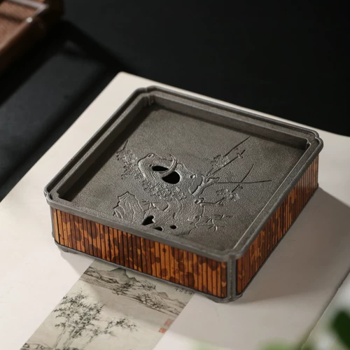 Древний Ли Мейфей старый жестяной горшок, сушеный чай, маленький держатель для краски, чай бегония, чайный набор, сухой чай, набор чая