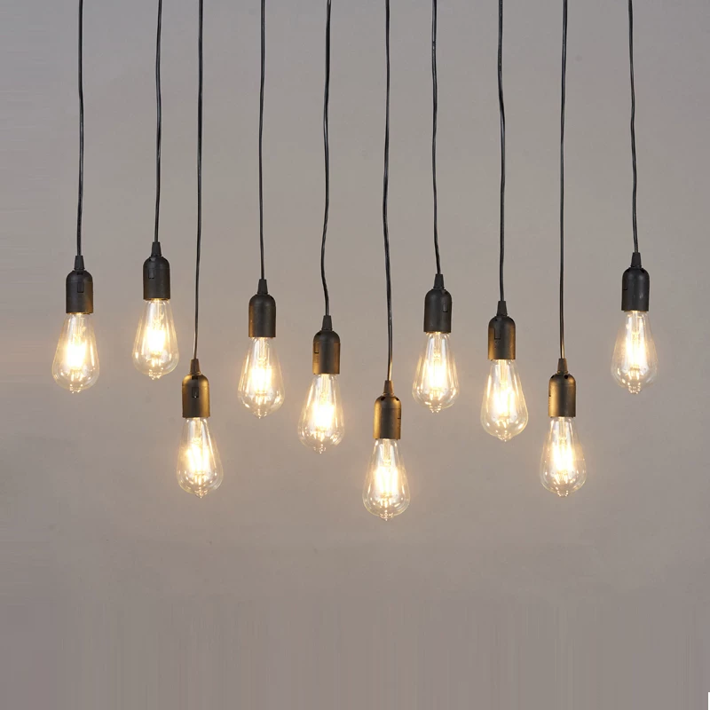 Wedding Props Edison Chandelier Landscape Light Wedding Suspended Ceiling Decoration Window Layout Tungsten Light String Hanging Light String