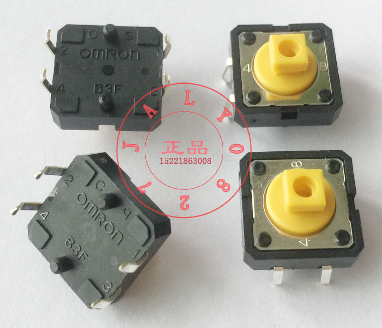 B3F-4055 OMRON OMRON original button BHF touch square head switch button 12*12*7 3