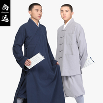 Shangyuan cotton monk clothes Short coat Long coat Arhat coat suit Monk monk clothes Large coat Small jacket monk clothes Buddhism