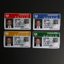 S.H. I .E.L.D. Agent ID card sticker content customized self-service purchase gift ID card