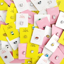 finer fashion bag pendant mini brooch female cartoon pin bag jewelry badge