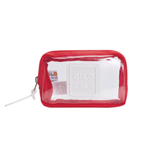 Japanese CILOCALA Wallet Female Long Student Coin Bag Transparent Cosmetic Bag Headphone Bag