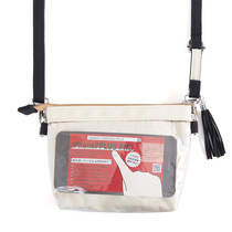 SMART Japan imported niche messenger shoulder bag geometric pattern retro small bag all-match small round bag women