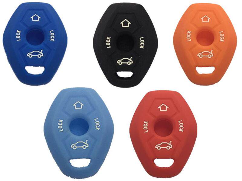 Suitable for 3 Series, 5 Series, 6 Series, 7 Series, X3, X5, X6, Z4 Silicone Key Case, Car Key Cover, Remote Control Protective Case