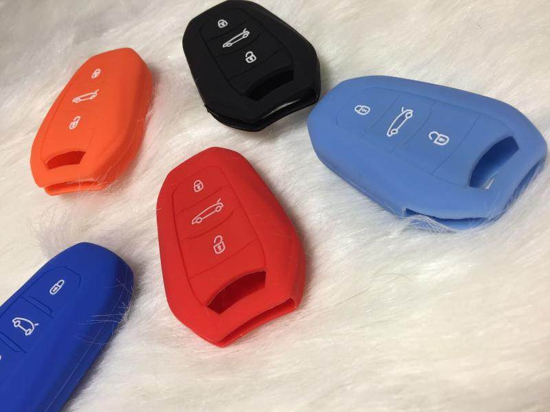 Wholesale 2 008 408 508 silicone key case car key case Smart Remote control case buckle