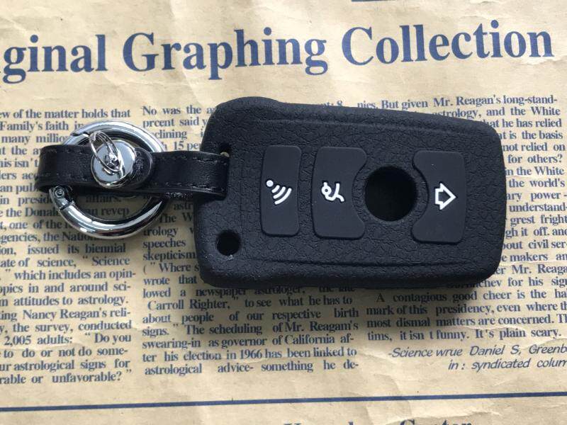 Suitable for 3 Series, 5 Series, 6 Series, 7 Series, X3, X5, X6, Z4 Silicone Key Case, Car Key Cover, Remote Control Protective Case