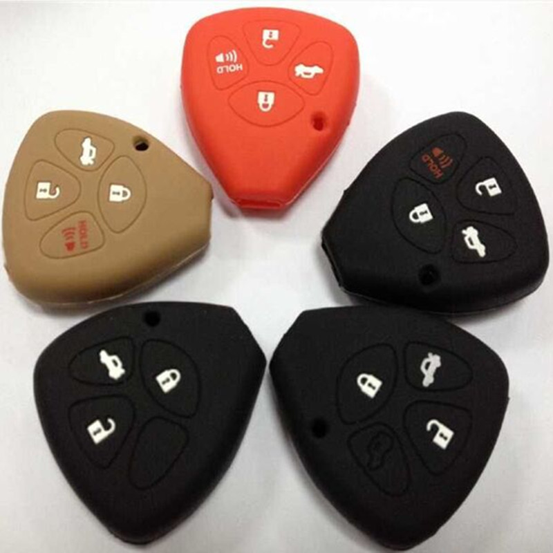 Wholesale new Camry 2.0 Reiz Crown Yaris silicone key case car special remote control set