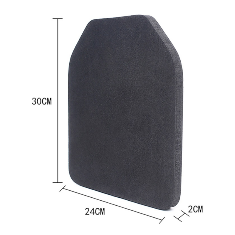 eva material foam board tactical vest vest insert board 2 pieces shockproof black anti-static EVA foam board