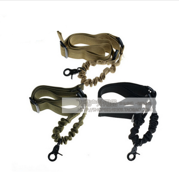 Outdoor CS Tactical belt Baby Bag Hanging Rope Safety Rope Multifunction Task Rope Single Double Point Accessory