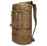 Мужской вместительный и большой тактический черный рюкзак для скалозалания, Россия