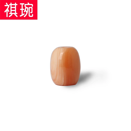 Натуральное красное украшение-шарик, бусины, четки из круглых бусин, браслет, DIY