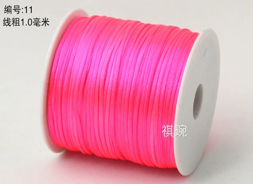 Плетеное ожерелье и браслет ручной работы, браслет из красной нити, подвеска, ремешок, 7 размер, связать своими руками