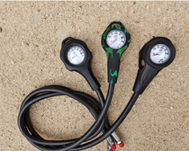 Diving barometer diving pressure gauge single meter single meter Taiwan-made diving residual pressure meter single meter