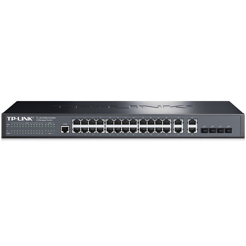 TP-LINK TL-SL5428-Combo Gigabit Utile Three Layer Network Tube Type 24 Port Ethernet Switch