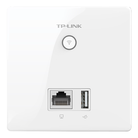 TP-LINK TL-AP303I-PoE 300M Wireless Entrance Wall Panel 86 Type AP with USB Charging