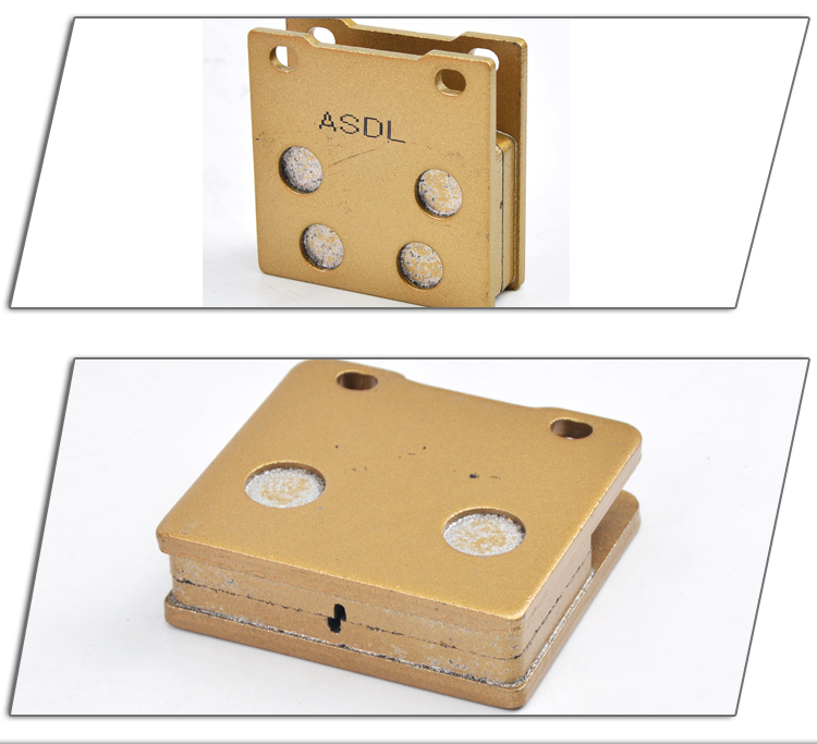 Đối với phụ kiện phanh sau xe máy Suzuki GSX250 GSXR250 400 RG500 phụ kiện phanh đĩa trước - Pad phanh thắng xe tay ga