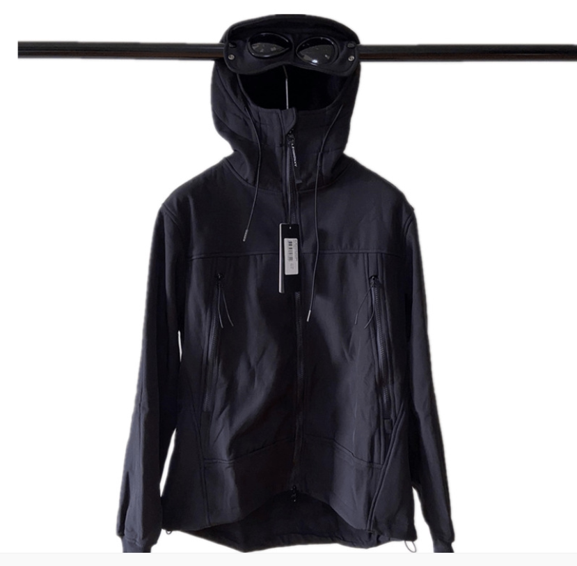 CP秋冬男装宽松防风开衫拉链加绒冲锋衣夹克外套潮 Jacket CP1025 4