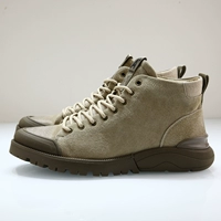 Martens, демисезонные короткие сапоги в английском стиле для отдыха, европейский стиль, из натуральной кожи