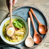 Деревянная корейская японская ложка для домашнего использования, популярно в интернете