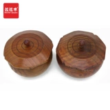 Сасаки перечислен с твердым древесным хранением коробки с закусочной фрукты с крышкой деревянной кастрюль