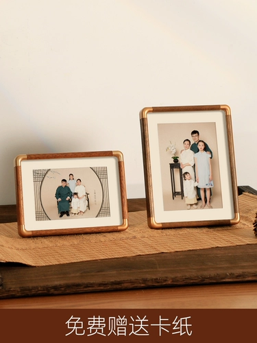 Деревянная фоторамка из натурального дерева, фотография, 6 дюймовая, изысканный стиль, делается под заказ