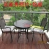 Sunny Garden Nội thất ngoài trời chính hãng Cast Aluminium Bàn và ghế Rosewood Villa Dew Ban công Sun Room American Garden Bàn ghế ngoài trời / sân