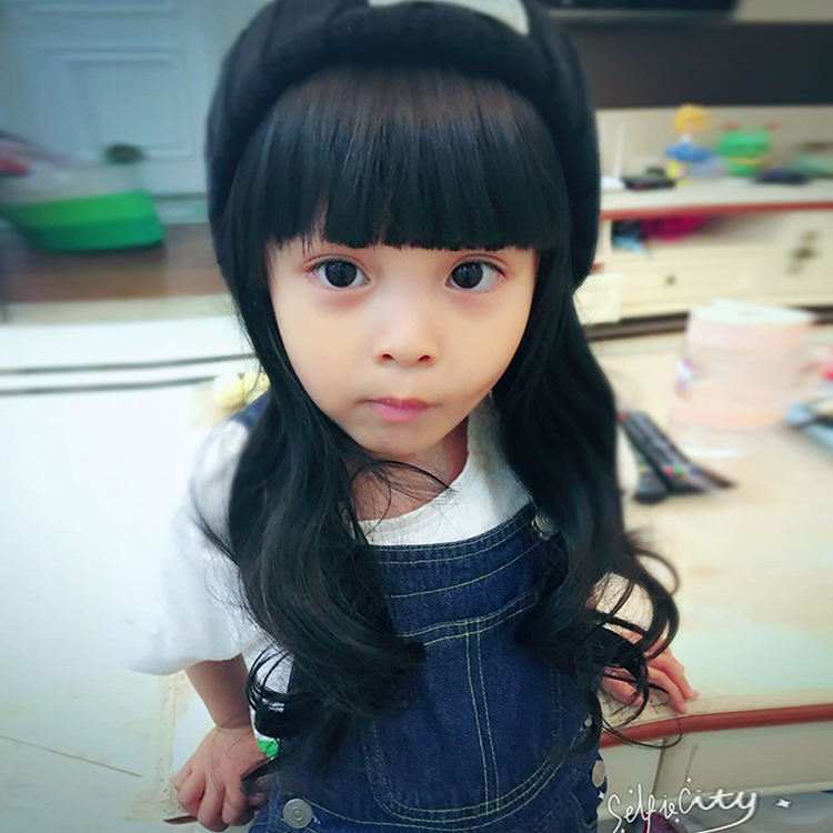 Bobo Head Child Wig Female Baby Girl Girl Student Short Hair Girl