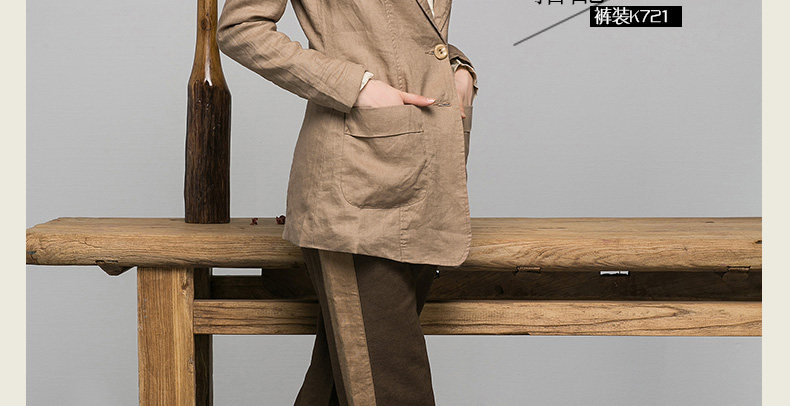 Veste pour femme Q TU en Chanvre - Ref 3219254 Image 20