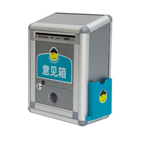 Gold Longxing F01 Aluminum Alloy With Lock Waterproof Outdoor Wall-mounted Press Box Letterbox Outdoor Wall-mounted Opinion Box