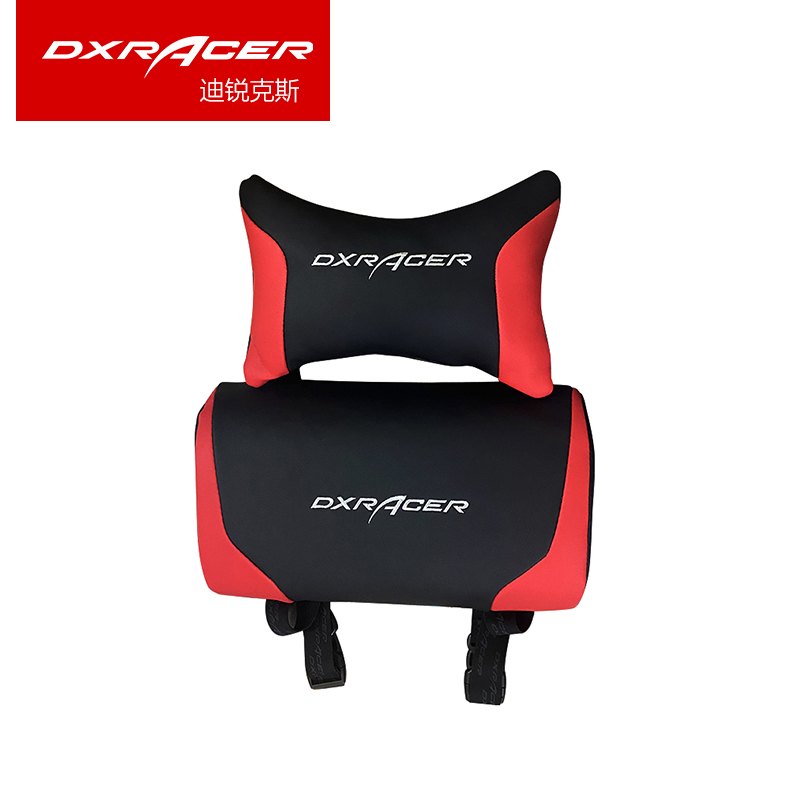 Dxracer Dirix electric race chair headrest waist rests with pillow thunder Snake Green Head Pillow Mesh Fabric Breathable PU Headrest