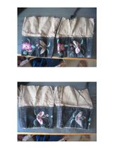 Ancient play miscellaneous integrity shop special price selling old embroidered multi-colored embroidered floral butterfly with cuffs a pair of folklore