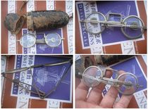 Crown Ancient Play Shop Bag Real Clear Generation Natural Crystal Old Flower Mirror Asbestos Tattooing Officer Hat Leg Bronze Side Decoration Perfect Pretty