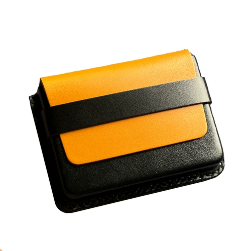 Оригинальный кожаный картхолдер для визитных карточек, воловья кожа, из натуральной кожи