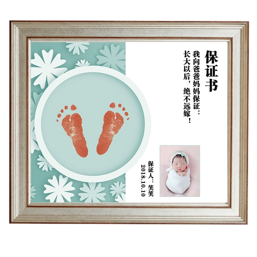 Памятные отпечатки рук и ног для новорожденных, «сделай сам», подарок на день рождения