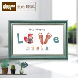 Памятные отпечатки рук и ног для новорожденных, «сделай сам», подарок на день рождения