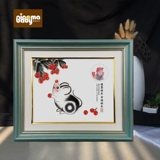 Памятная шерстяная картина для младенца, DIY, подарок на день рождения