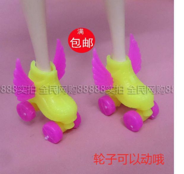 Giày trượt patin Giày Barbie Barbie 30cm Phụ kiện búp bê Cô gái Đồ chơi Quà tặng Nhà búp bê baby