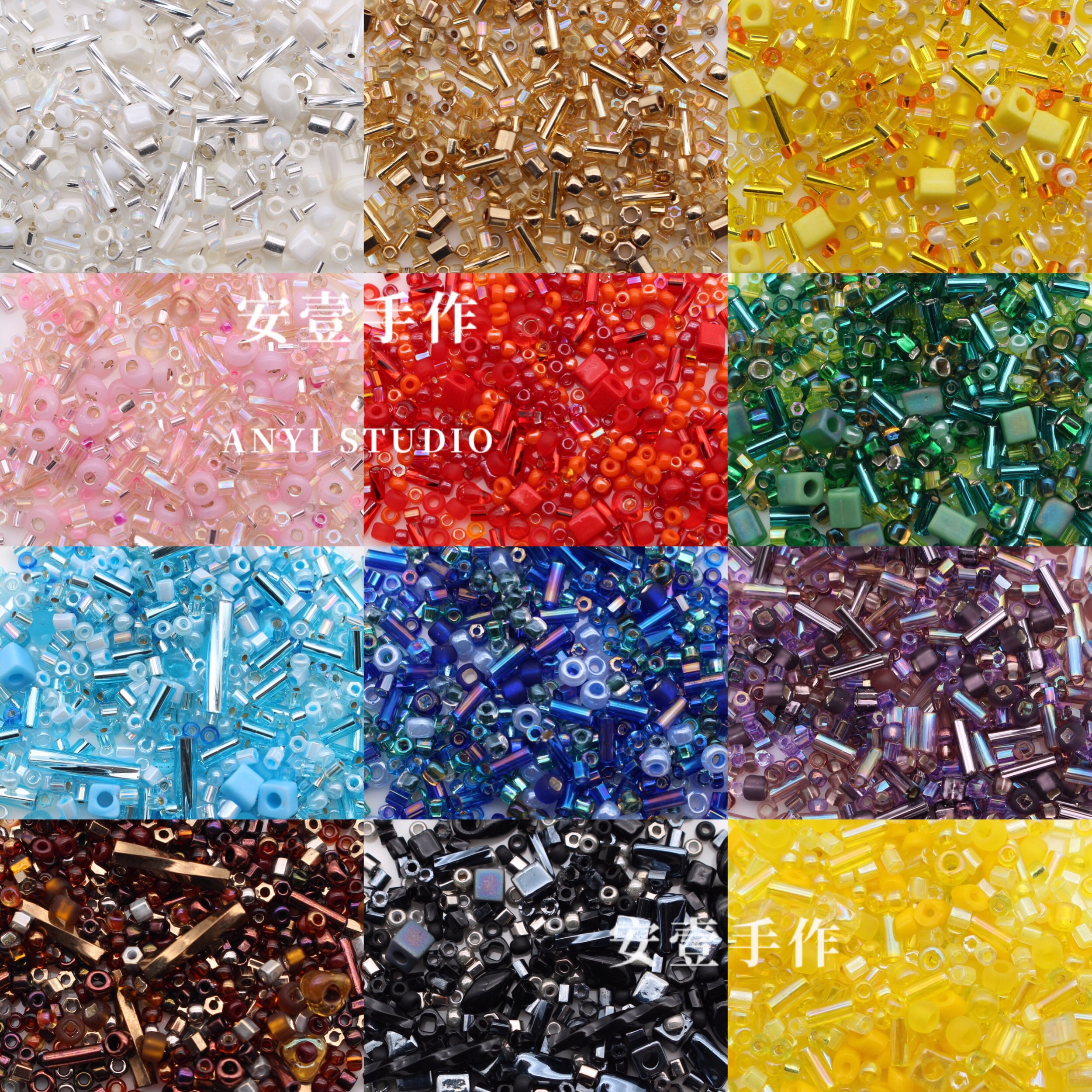 miyuki Miyuki Miyuki Miyuki Japan Imported Rice Beads DIY Ornament Accessories 11 Color Beads Shuttle made of 10 gr copies