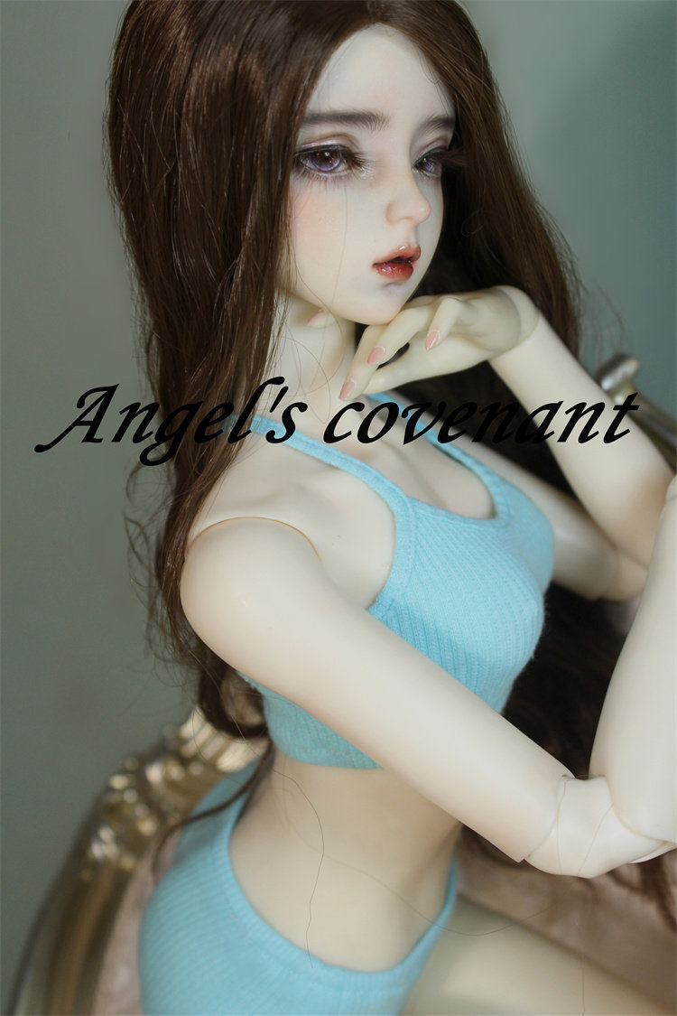 bjd衣服3分4分6分blythe娃衣 罗纹内衣内裤套装
