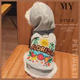 Fashion Brand Limited Get осень толстовка, Йоркширская маленькая собачья одежда, красивое короткое хлопковое пальто, капюшона, тяга, тяга